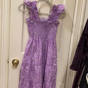 XS lavender hill house home Ellie dress